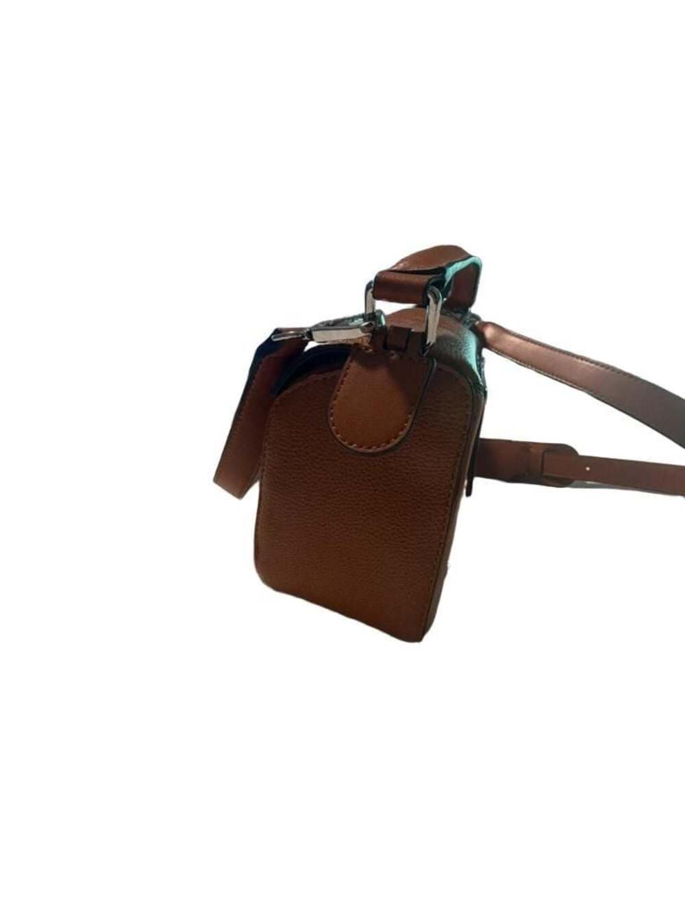 Puzzle Bag in Brown Grained Calfskin. Not Loewe. - Picture 6 of 7